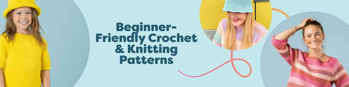 Beginner-Friendly Crochet & Knitting Patterns