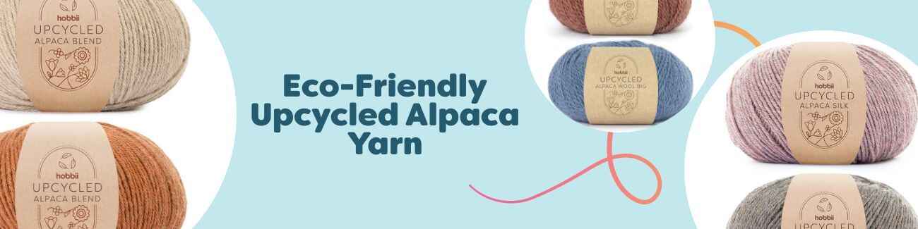 Eco-Friendly Upcycled Alpaca Yarn