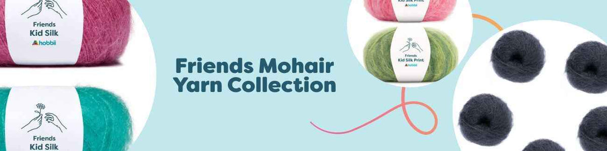 Friends Mohair Yarn Collection