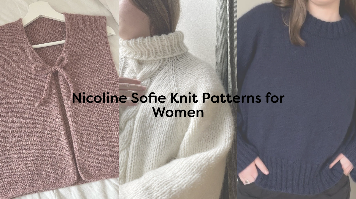 Nicoline Sofie Knit Patterns for Women
