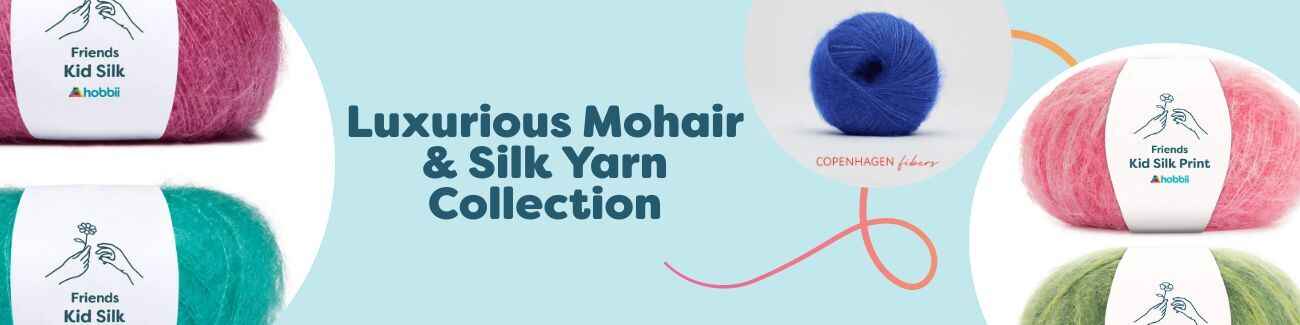 Luxurious Mohair & Silk Yarn Collection