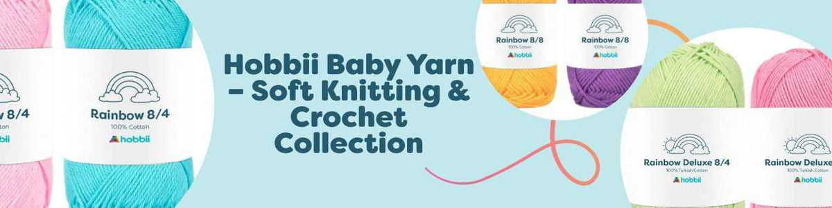 Hobbii Baby Yarn – Soft Knitting & Crochet Collection