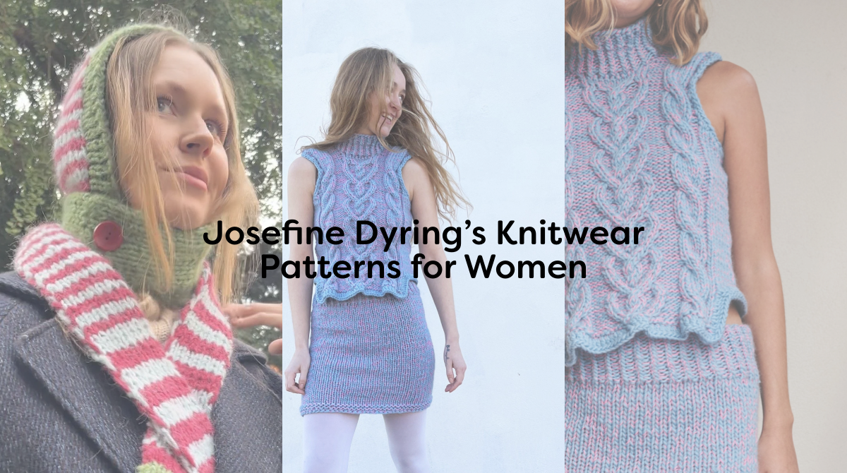 Josefine Dyring’s Knitwear Patterns for Women