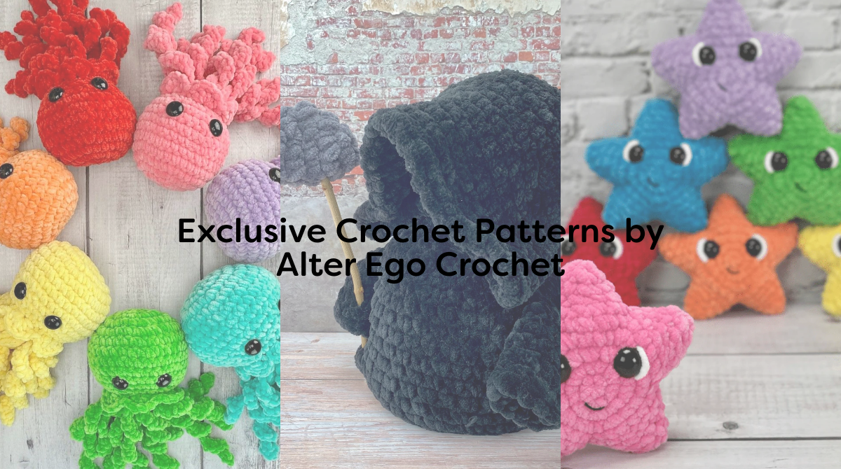 Exclusive Crochet Patterns by Alter Ego Crochet