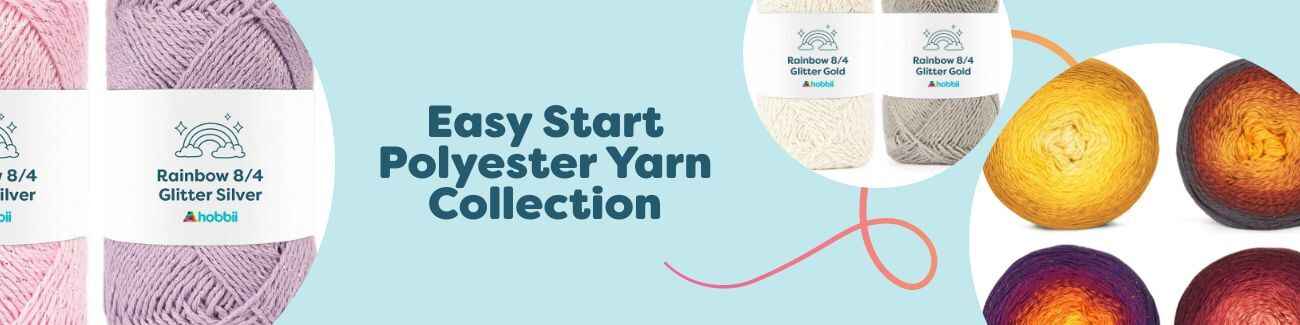 Easy Start Polyester Yarn Collection