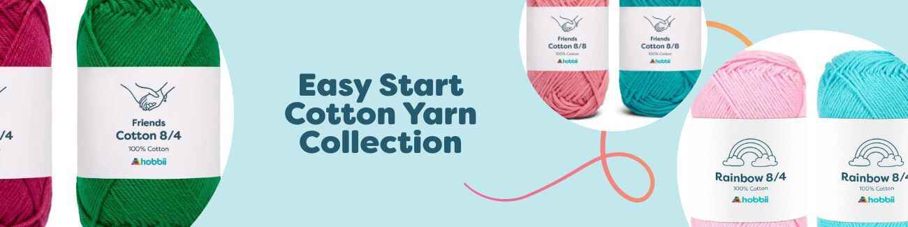 Easy Start Cotton Yarn Collection