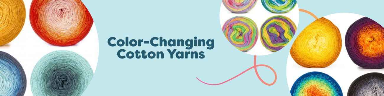 Color-Changing Cotton Yarns