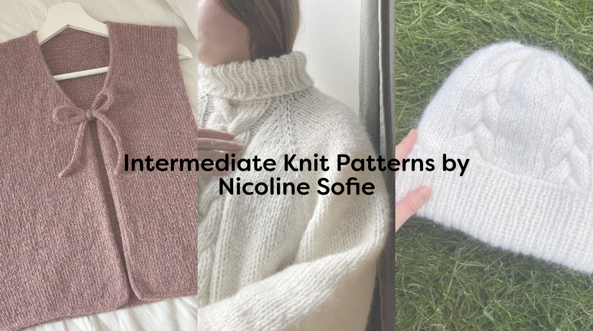 Intermediate Knit Patterns by Nicoline Sofie