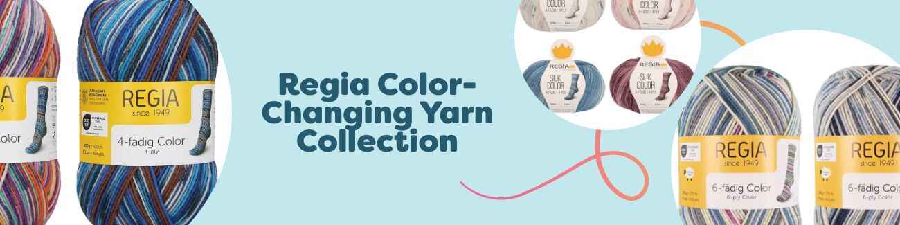 Regia Color-Changing Yarn Collection
