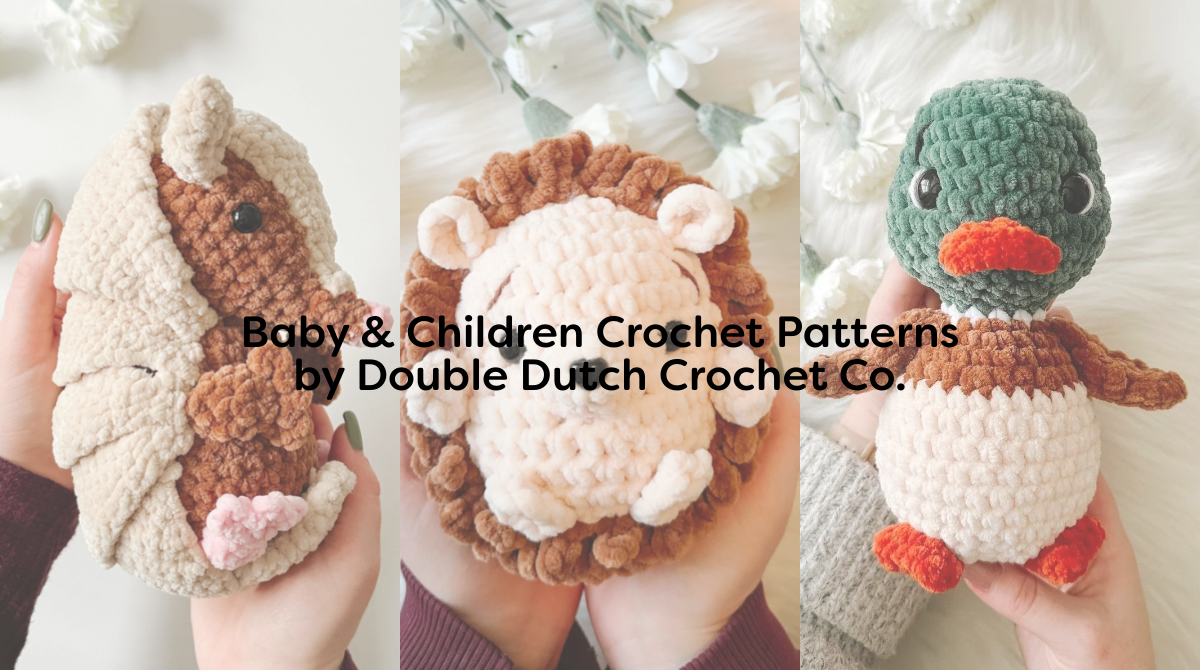 Baby & Children Crochet Patterns by Double Dutch Crochet Co.