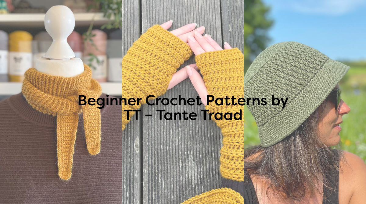 Beginner Crochet Patterns by TT – Tante Traad