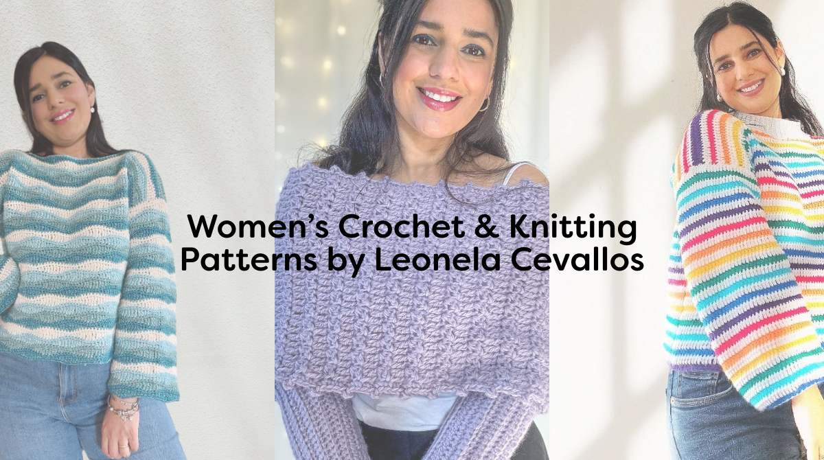 Women’s Crochet & Knitting Patterns by Leonela Cevallos