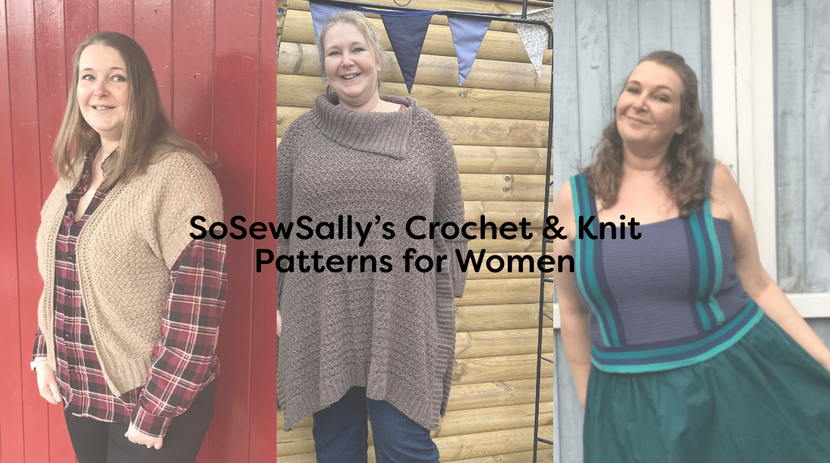 SoSewSally’s Crochet & Knit Patterns for Women