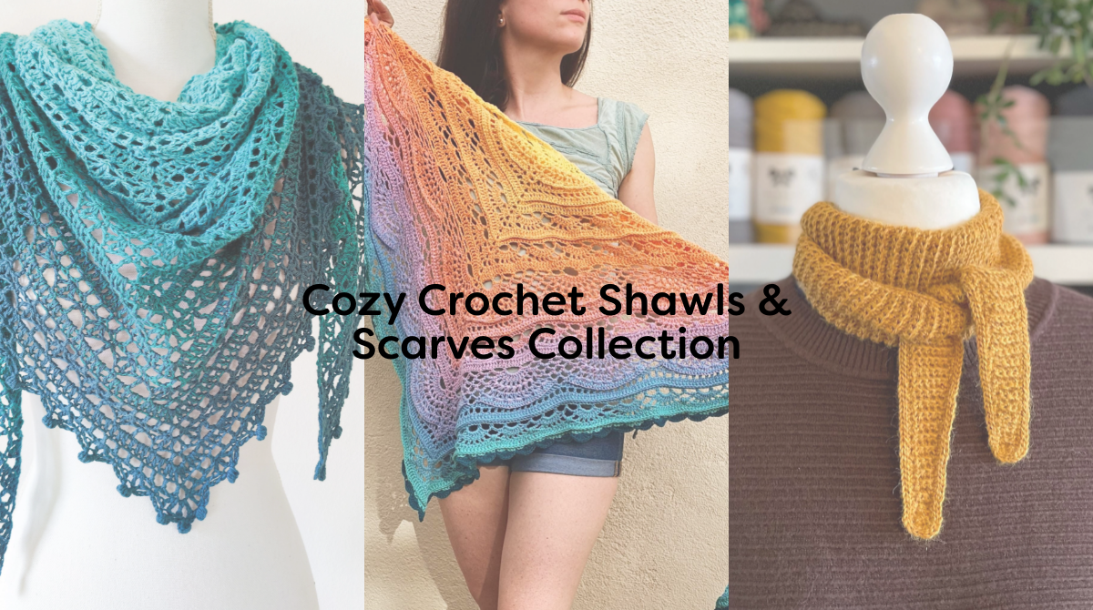 Cozy Crochet Shawls & Scarves Collection