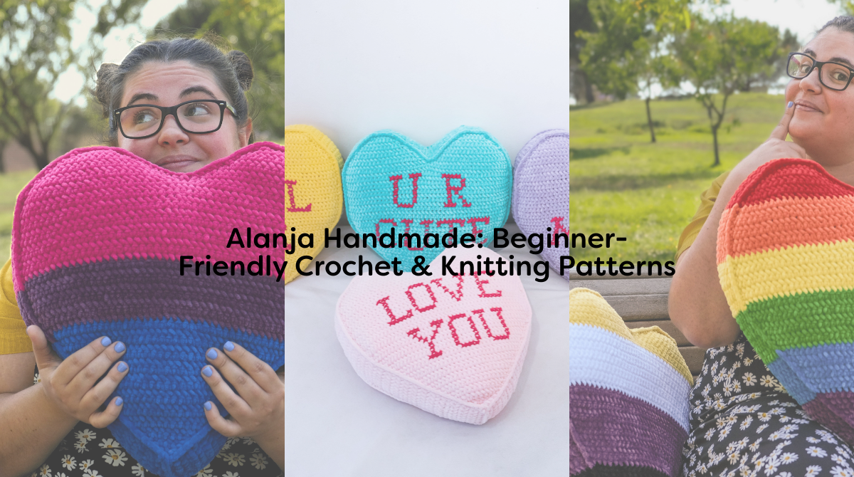 Alanja Handmade: Beginner-Friendly Crochet & Knitting Patterns