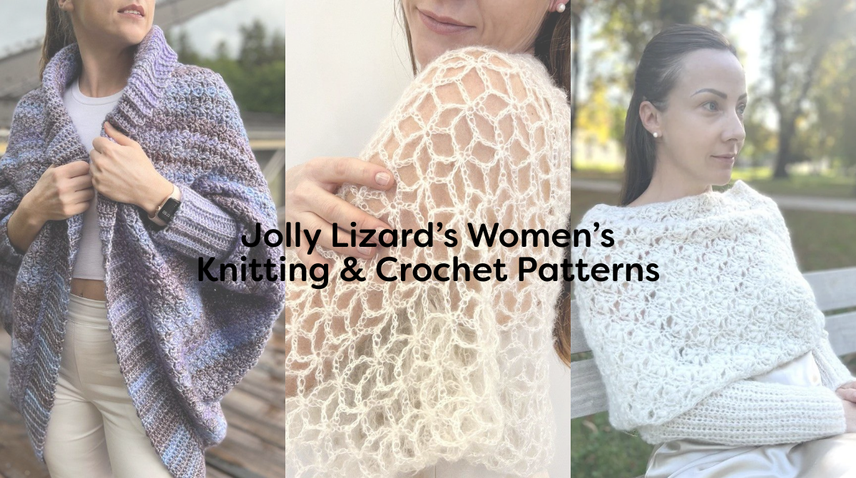 Jolly Lizard’s Women’s Knitting & Crochet Patterns