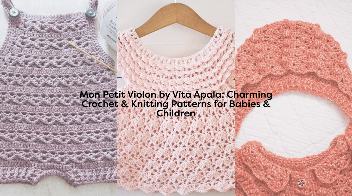 Mon Petit Violon by Vita Apala: Charming Crochet & Knitting Patterns for Babies & Children