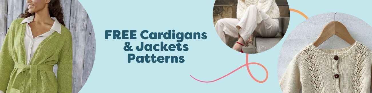 FREE Cardigans & Jackets Patterns
