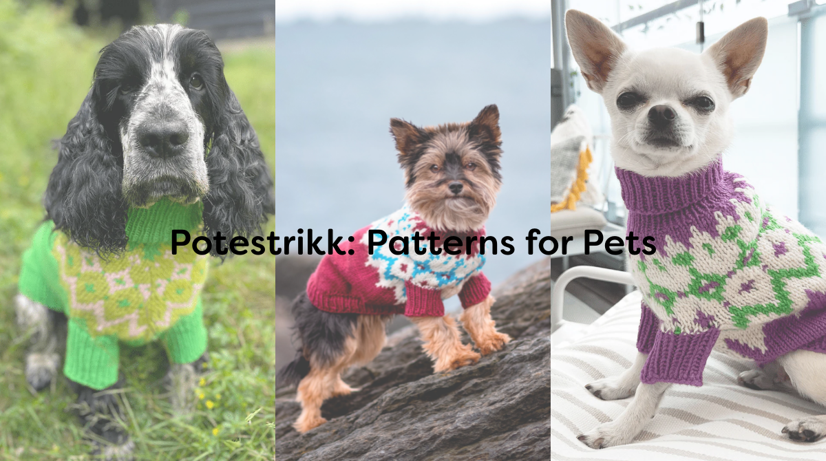 Potestrikk: Patterns for Pets