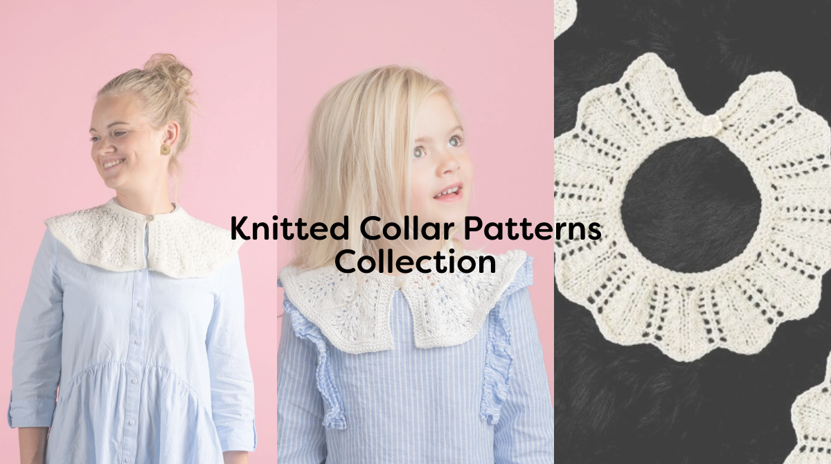 Knitted Collar Patterns Collection