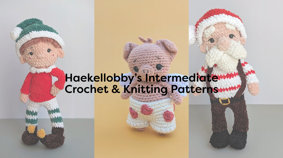 Haekellobby’s Intermediate Crochet & Knitting Patterns