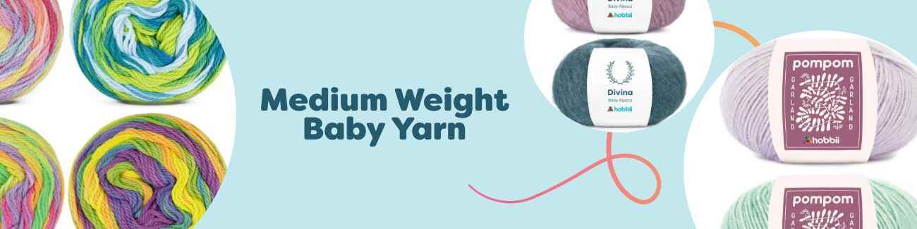 Medium Weight Baby Yarn