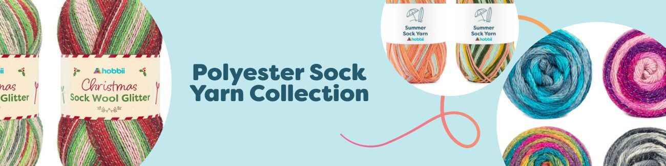 Polyester Sock Yarn Collection