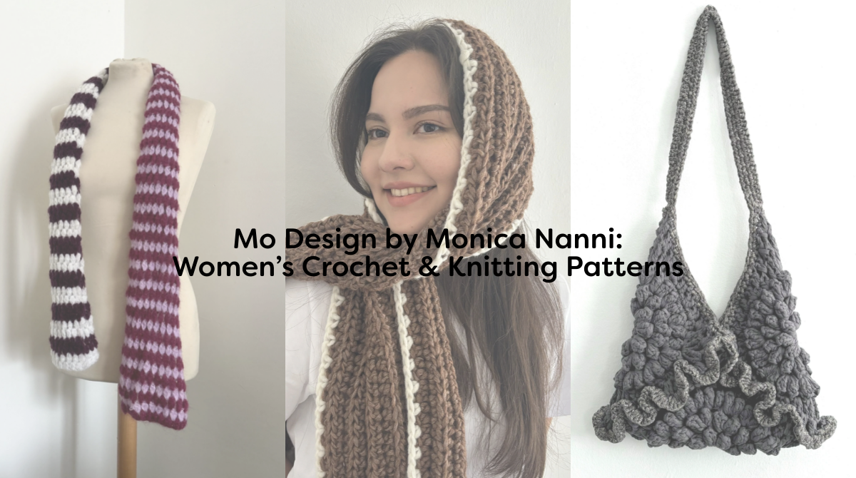 Mo Design by Monica Nanni: Women’s Crochet & Knitting Patterns