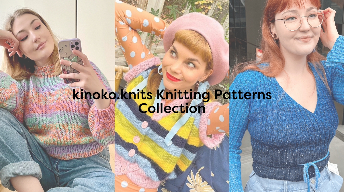 kinoko.knits Knitting Patterns Collection