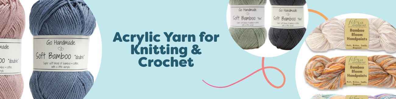 Acrylic Yarn for Knitting & Crochet