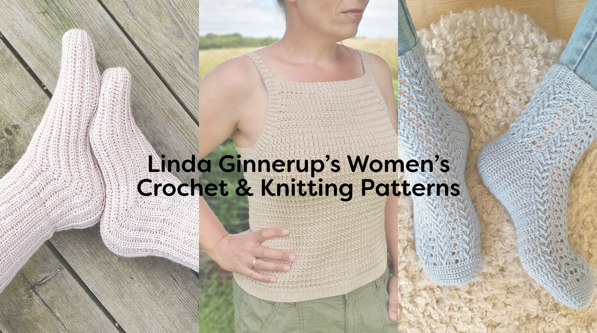 Linda Ginnerup’s Women’s Crochet & Knitting Patterns