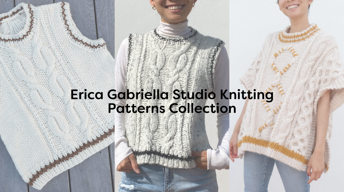Erica Gabriella Studio Knitting Patterns Collection