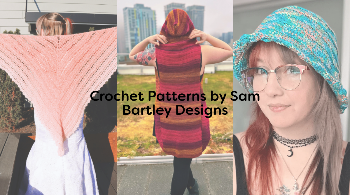 Crochet Patterns by Sam Bartley Designs