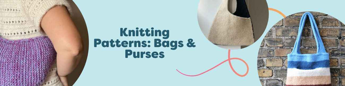 Knitting Patterns: Bags & Purses