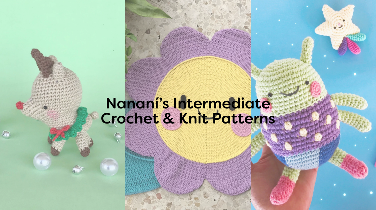 Nananí’s Intermediate Crochet & Knit Patterns