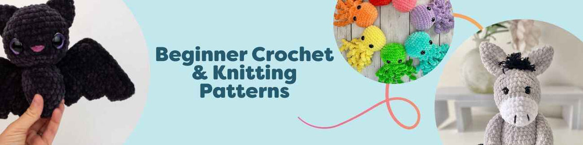 Beginner Crochet & Knitting Patterns