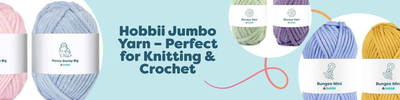 Hobbii Jumbo Yarn – Perfect for Knitting & Crochet