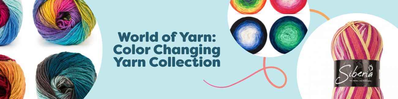 World of Yarn: Color Changing Yarn Collection