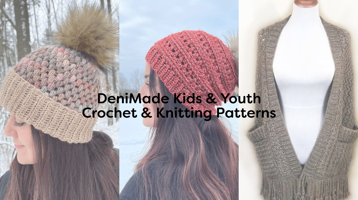 DeniMade Kids & Youth Crochet & Knitting Patterns