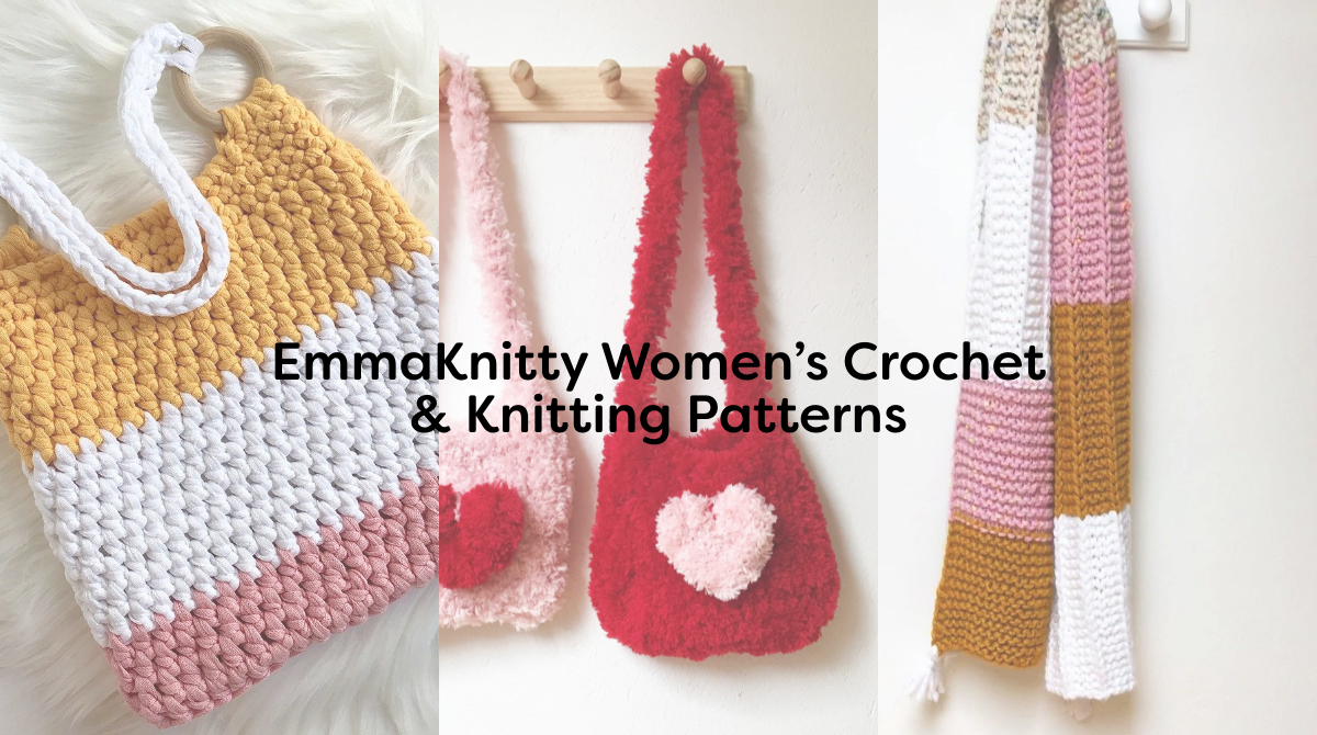 EmmaKnitty Women’s Crochet & Knitting Patterns