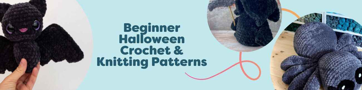 Beginner Halloween Crochet & Knitting Patterns