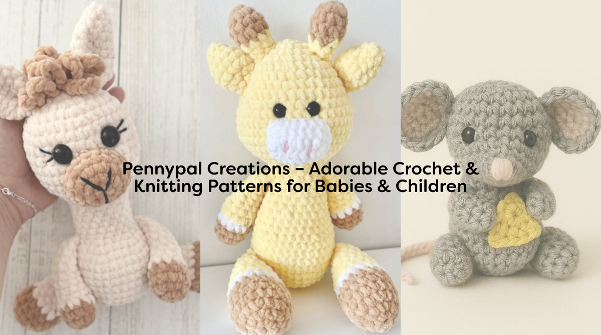 Pennypal Creations – Adorable Crochet & Knitting Patterns for Babies & Children
