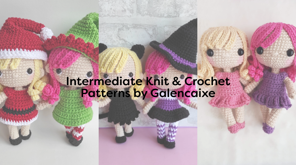 Intermediate Knit & Crochet Patterns by Galencaixe