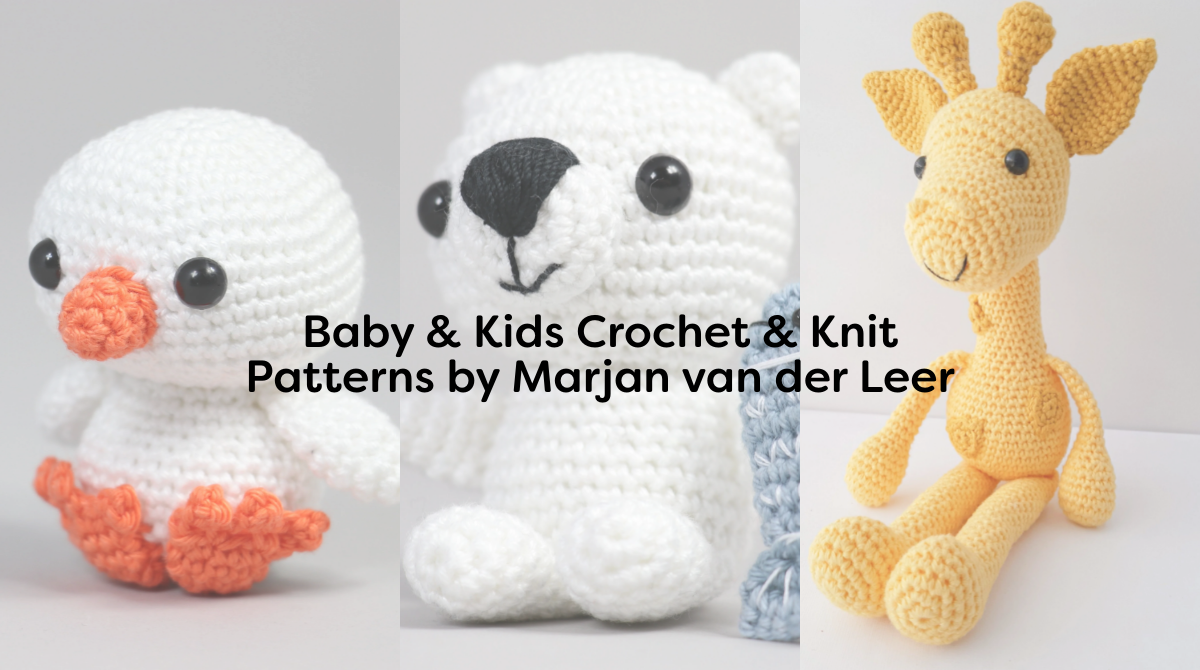 Baby & Kids Crochet & Knit Patterns by Marjan van der Leer