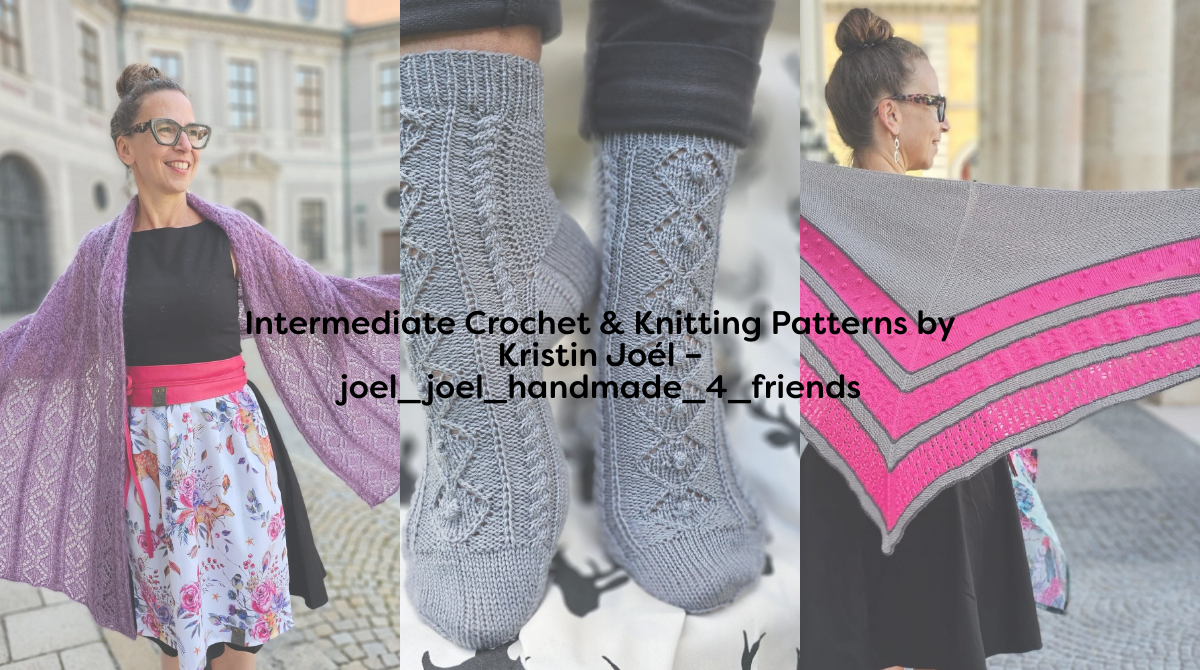 Intermediate Crochet & Knitting Patterns by Kristin Joél – joel_joel_handmade_4_friends
