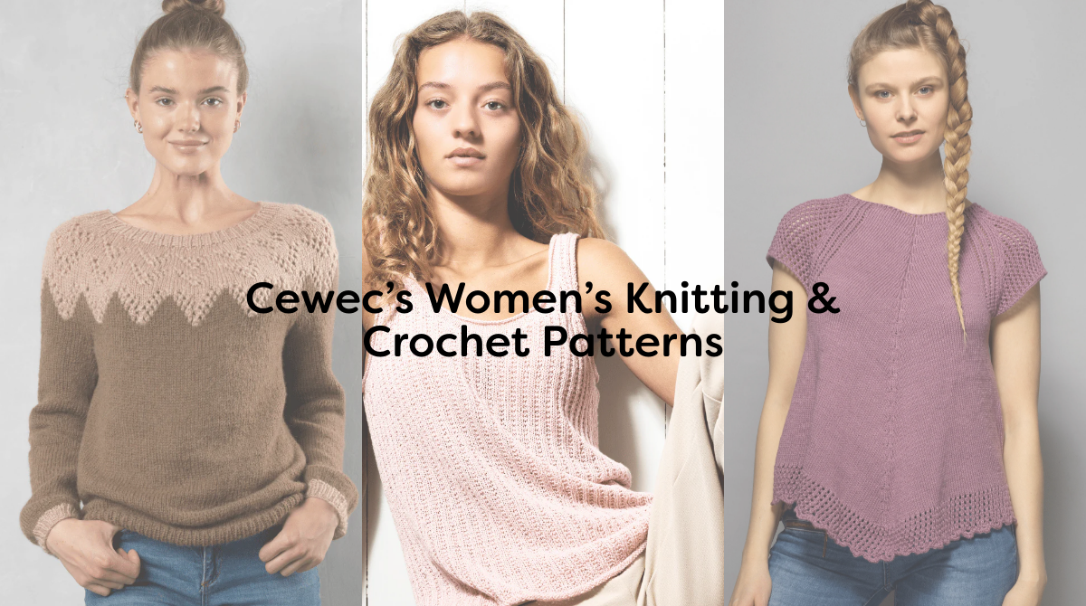 Cewec’s Women’s Knitting & Crochet Patterns