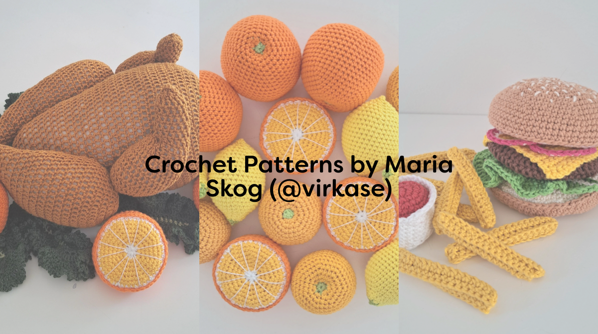 Crochet Patterns by Maria Skog (@virkase)