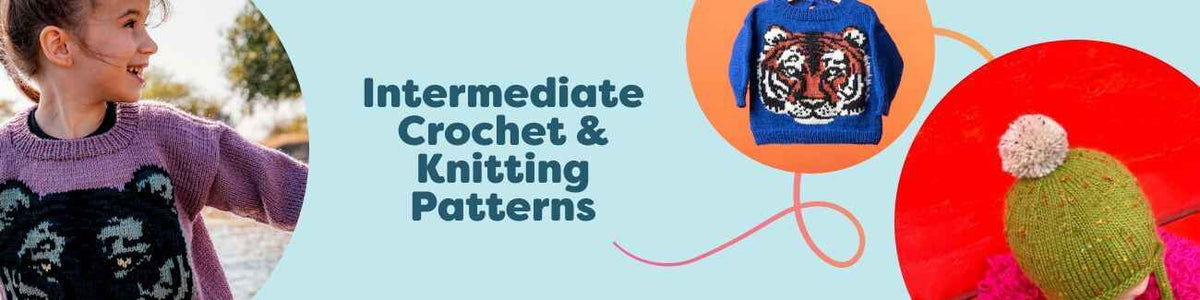 Intermediate Crochet & Knitting Patterns