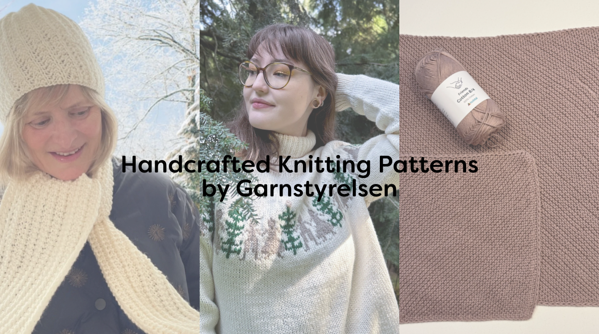 Handcrafted Knitting Patterns by Garnstyrelsen