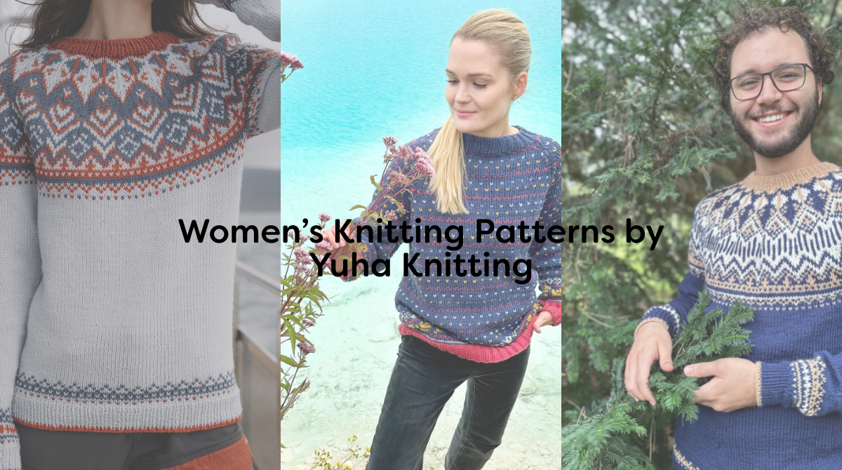 Women’s Knitting Patterns by Yuha Knitting